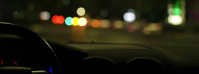 night drive windshield