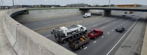 106th Street & I-69 Interchange in Fishers, Indiana, where collisions requiring the help of a Fishers truck accident lawyer often occur