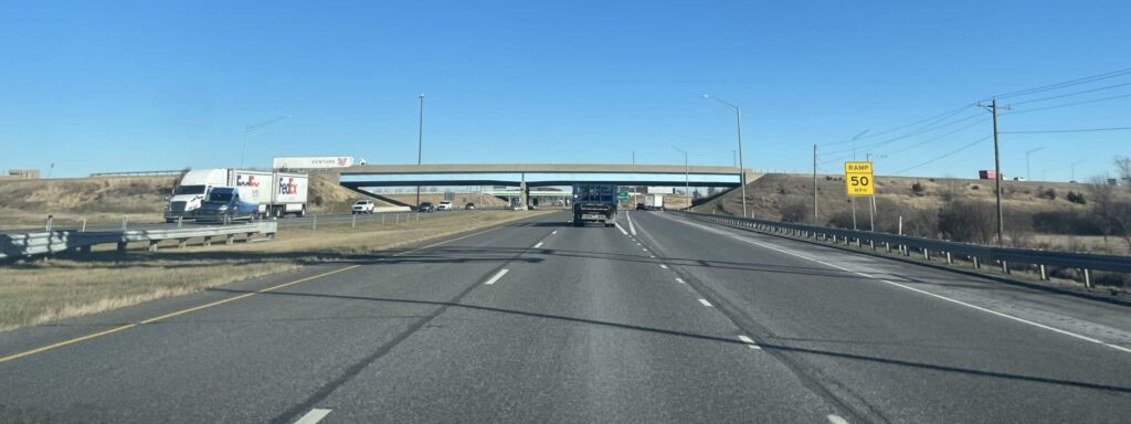 I-69 in Fort Wayne, IN, where a truck accident requiring a Fort Wayne insurance claim may occur