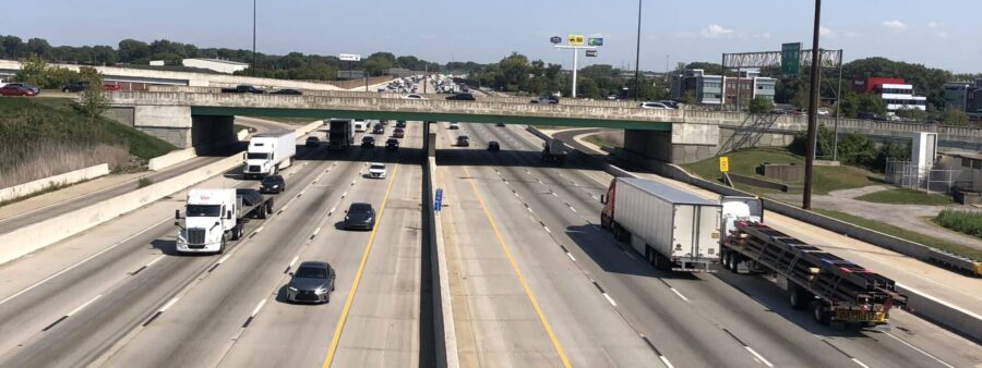 I-94 in Hammond, IN, where a crash requiring a Hammond, IN car accident settlement offer may occur