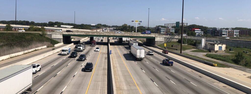 I-94 in Indiana, where crashes often occur for which victims might seek free consultations for Indiana car accident claims