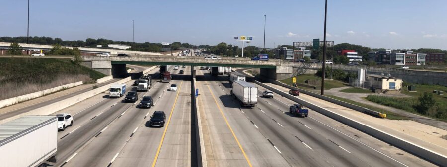I-94 in Indiana, where crashes often occur for which victims might seek free consultations for Indiana car accident claims
