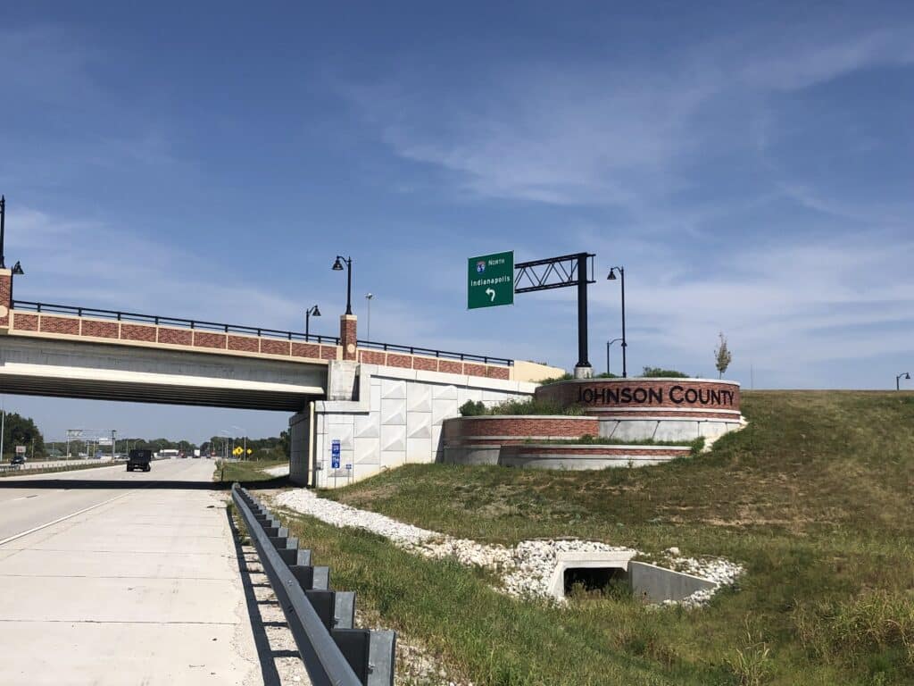 I-65 in Greenwood, IN, where a crash requiring the services of a Greenwood, IN truck accident lawyer might occur