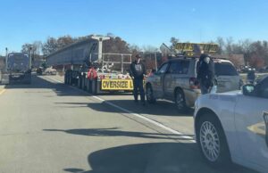 I-69 off-ramp in Fort Wayne, IN, where a Fort Wayne, IN delivery truck accident might take place