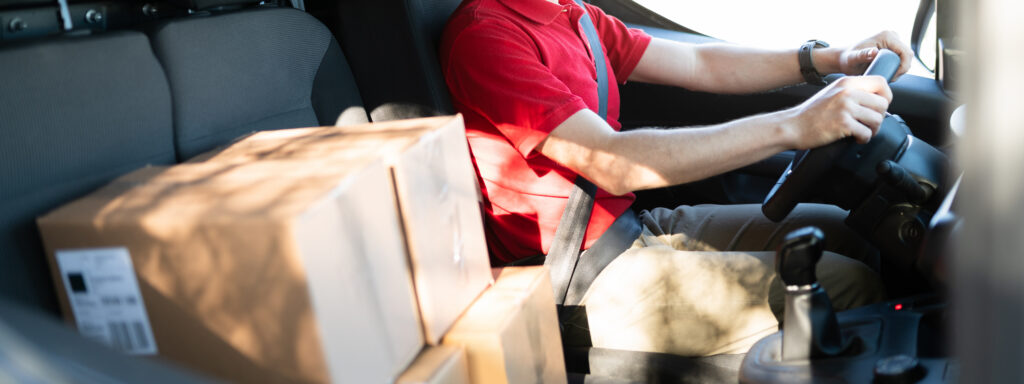 Delivery truck drivers like this are at risk of getting into Fort Wayne, IN delivery truck accidents