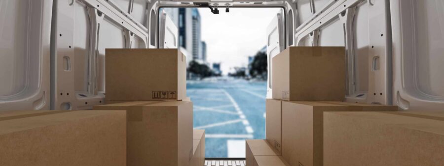 Hammond delivery van accident