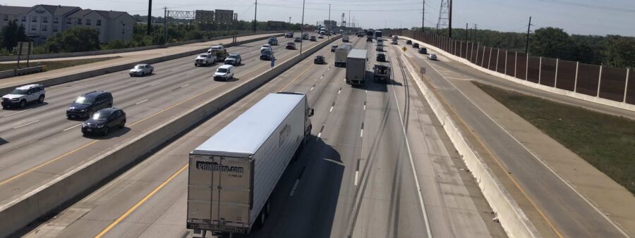 Borman Expressway (I-80_94) in Hammond, IN, where a Borman Expressway crash requiring the assistance of a Hammond car accident lawyer might occur