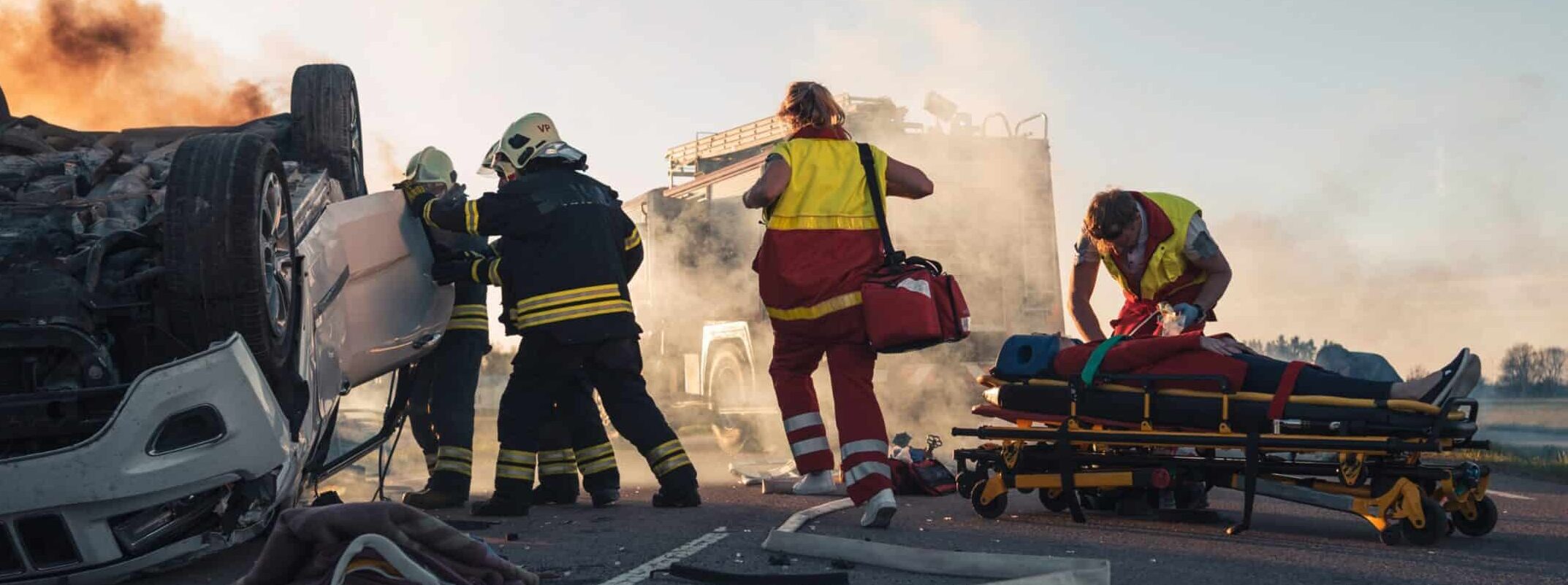 The type of crash that could inflict such serious Indiana trucking injuries as traumatic brain injuries (TBI), spinal cord injuries, orthopedic injuries, and amputation injuries