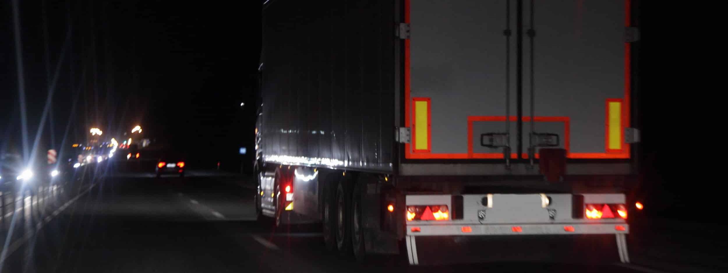 Trucker committing an Hours of Service (HOS) violation that could lead to a crash requiring help from an Indiana truck accident lawyer
