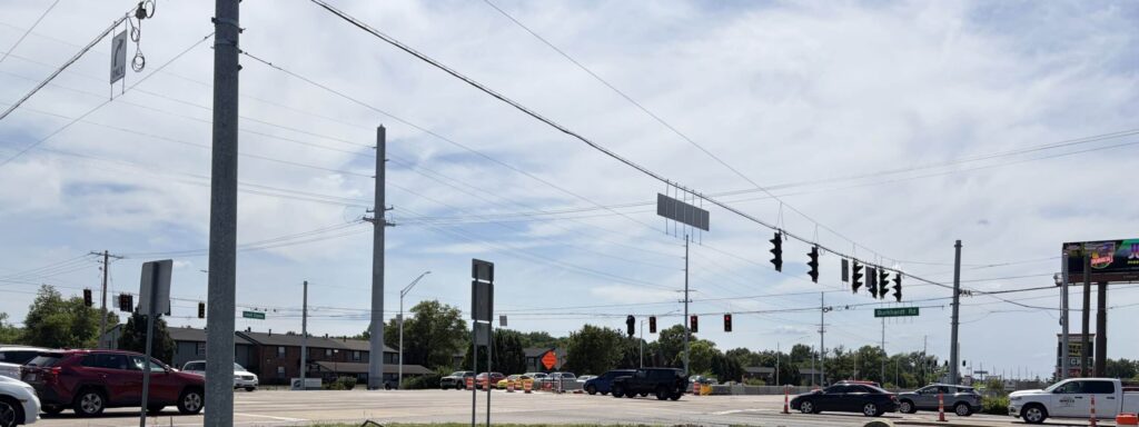 Burkhardt Road and the Lloyd Expressway in Evansvillle, IN, where Lloyd Expressway accidents requiring skilled legal assistance often occur