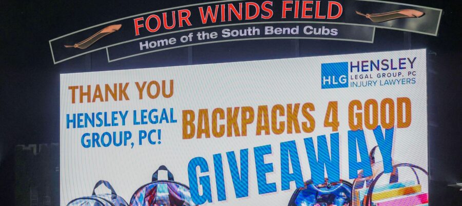 South Bend Backpacks 4 Good Event at Four Winds Field in South Bend, IN