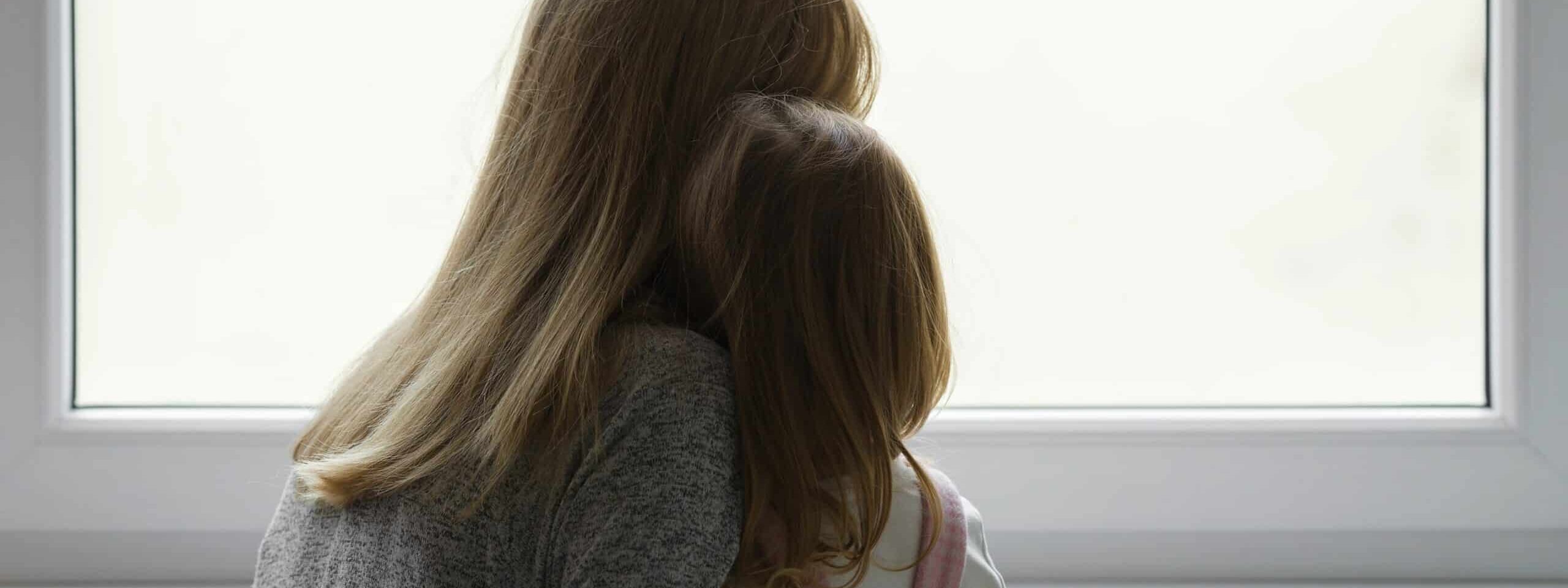 Woman with young daughter trying to figure out what to do after their loved one has been killed in Indiana